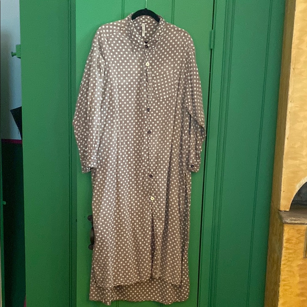 Polka Dot MAGNOLIA PEARL light weight duster